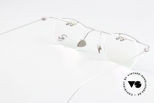 Paul Chiol 02 Randlosbrille Mit Oberbalken, Glasform- & Glasgröße kann Ihr Optiker ggf. ändern, Passend für Herren und Damen Paul Chiol 02 Randlosbrille Mit Oberbalken, Glasform- & Glasgröße kann Ihr Optiker ggf. ändern, Passend für Herren und Damen