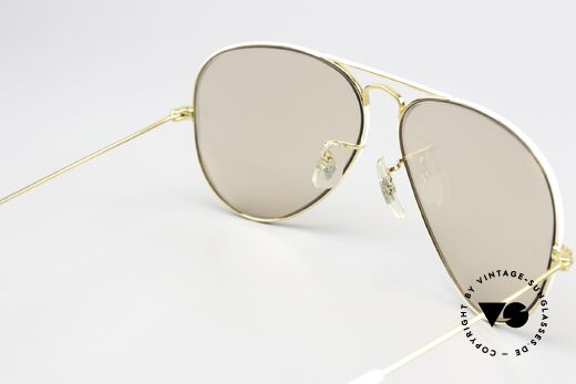Ray Ban Large Metal Flying Colors Limited Edition, ungetragen (wie alle unsere vintage Ray Ban Brillen), Passend für Herren und Damen