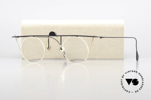 Paul Chiol 07 Architekten Vintage Brille, Größe: medium, Passend für Herren und Damen
