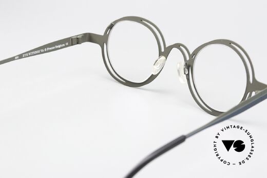 Theo Belgium Eye-Witness VA Damen Herren Designerbrille, das Modell kann natürlich beliebig verglast werden, Passend für Herren und Damen