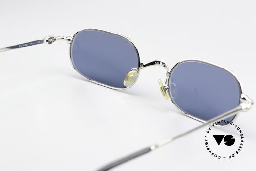 Cartier Orfy - M 90er Sonnenbrille Platinum, KEIN RETRO, sondern ein kostbares altes ORIGINAL!, Passend für Herren und Damen