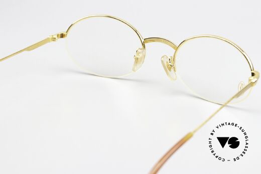 Cartier Manhattan - L Rare 53mm Grösse Vergoldet, KEINE RETRO Cartier Brille; ein Original von 1998!, Passend für Herren und Damen