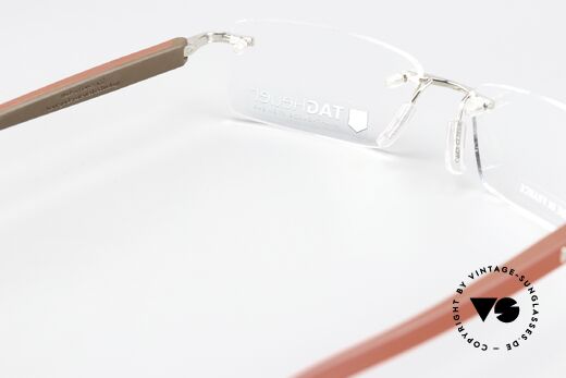 Tag Heuer 8109 Trends Randlosbrille Avantgarde, KEINE Retrobrille, sondern ein Original von 2010, Passend für Herren