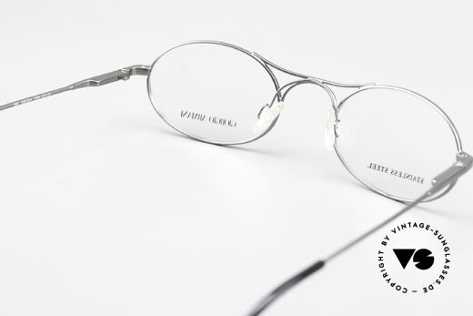 Giorgio Armani 634 Nachfolger Schubert Brille, das 90er Modell 634 hat zudem flexible Federscharniere, Passend für Herren und Damen