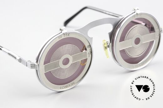 Hi Tek London Blenden Zum Hochklappen, ein altes 90er Jahre ORIGINAL & KEINE Reproduktion!, Passend für Herren und Damen