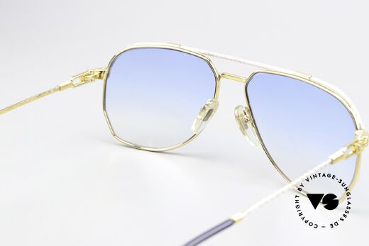 Fred America Cup - L Rare Luxus Juwelier Brille, ungetragen mit neuen blau-Verlauf Gläsern, 100% UV, Passend für Herren