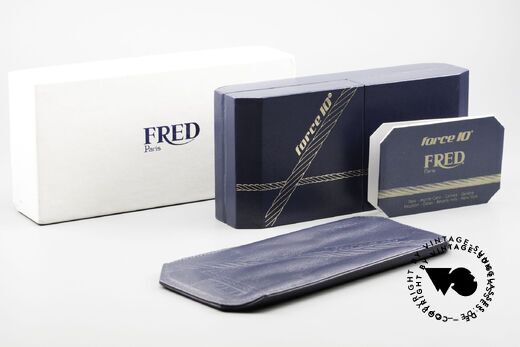 Fred America Cup - S Sonnenglas Blau Gelb Verlauf, KEIN Retro; ein kostbares vintage Original; Gr. 56/14, Passend für Herren und Damen Fred America Cup - S Sonnenglas Blau Gelb Verlauf, KEIN Retro; ein kostbares vintage Original; Gr. 56/14, Passend für Herren und Damen