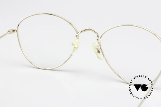 Algha Ladies Panto 70er Gold Filled Damenbrille, heutzutage gar nicht mehr zu bekommen, Gr. 51°18, Passend für Damen