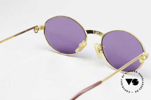 Cartier Saint Honore - S Gekürzte 125mm Bügellänge, KEINE Retrobrille, sondern das 25 Jahre alte Original, Passend für Damen