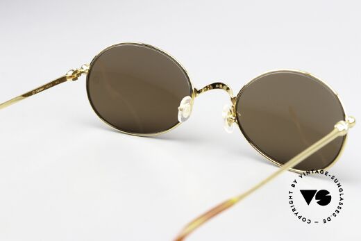Cartier Saturne - L Luxus Sonnenbrille Oval 90s, ungetragenes Modell mit orig. Verpackung, Sammlerstück, Passend für Herren und Damen