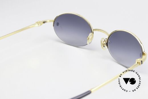 Cartier Shigar Echter Saphir Als Bügeldekor, ungetragen + OVP (sehr selten in diesem Zustand), Passend für Herren und Damen