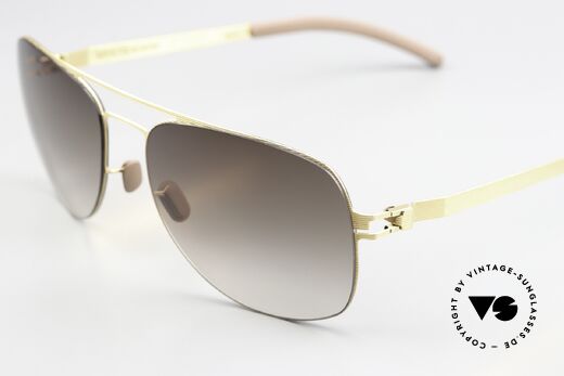 Mykita Jim Vintage Sonnenbrille von 2008, flexible Metallbrille; innovativ & elegant gleichermaßen, Passend für Herren und Damen Mykita Jim Vintage Sonnenbrille von 2008, flexible Metallbrille; innovativ & elegant gleichermaßen, Passend für Herren und Damen