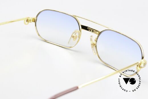 Cartier MUST LC - M Vintage Brille von 1983 Luxus, KEIN RETRO; ein 40 Jahre altes vintage ORIGINAL!, Passend für Herren