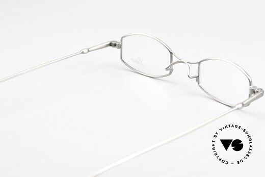 Lunor X-Bridge Oval Square Edle Brille in Antik Silber, Größe: small, Passend für Herren und Damen Lunor X-Bridge Oval Square Edle Brille in Antik Silber, Größe: small, Passend für Herren und Damen