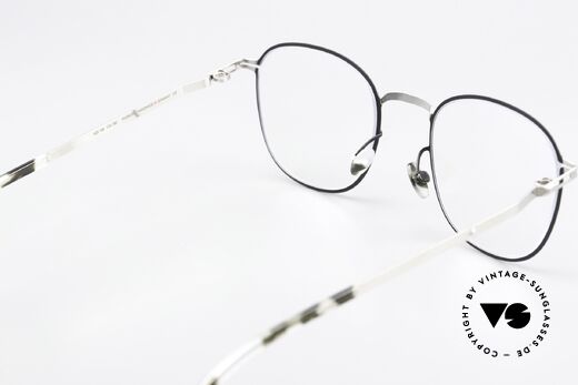 Mykita Andersson Handmade in Germany Brille, sehr interessante Farbe, color code 052: silver / black, Passend für Herren