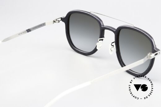 Mykita Mylon Alder Designersonnenbrille Eckig, ungetragenes Modell mit original MYKITA Etui, Passend für Herren