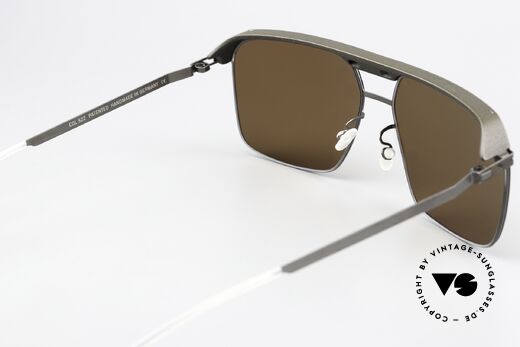 Mykita Leica ML03 State Of The Art Sonnenbrille, ML03 MH51 c.522 Safari Green / Graphite Polarized, Passend für Herren