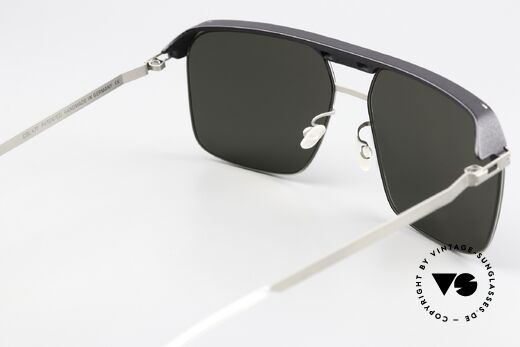 Mykita Leica ML03 Pitch Black / Matte Silver Edition, AquaDura Vision Pro = u.a. Schutz vor Rückreflexen, Passend für Herren