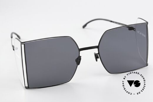 Mykita Helmut Lang HL003 Eckige Brille Seitenscheiben, ungetragenes Modell mit vollständiger Verpackung!, Passend für Herren und Damen