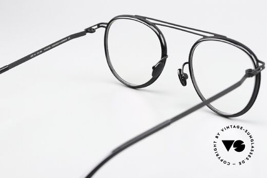 Mykita Maren Schwarze Designerbrille Unisex, genial flexible Brillenfassung: eine Größe passt allen, Passend für Herren und Damen