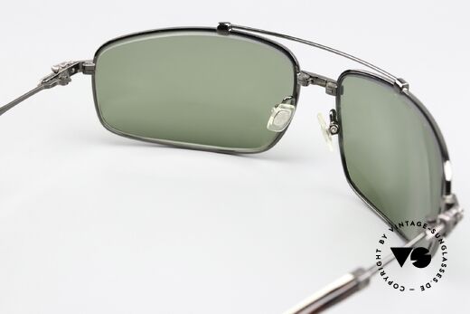 Chrome Hearts Boned Rockstar Sonnenbrille Von 2004, Größe: large, Passend für Herren