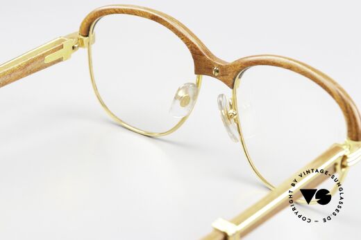 Cartier Malmaison Diego A Maradona Holzbrille, 'true vintage' Zustand = minimale Lagerungsspuren, Passend für Herren und Damen Cartier Malmaison Diego A Maradona Holzbrille, 'true vintage' Zustand = minimale Lagerungsspuren, Passend für Herren und Damen