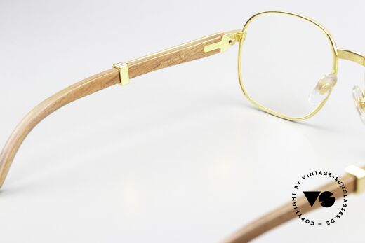 Cartier Monceau 90er Bubinga Edelholzbrille, KEINE Retrobrille, sondern ein Original von 1990!, Passend für Herren und Damen Cartier Monceau 90er Bubinga Edelholzbrille, KEINE Retrobrille, sondern ein Original von 1990!, Passend für Herren und Damen