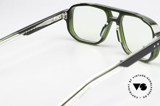 Jacques Marie Mage Evans Massive Azetatbrille Eckig, stilvoller & besser geht's nicht: nur 450 Stück weltweit, Passend für Herren und Damen