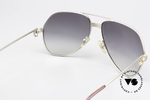 Cartier Vendome LC - M Edle Palladium Sonnenbrille, 2nd Modell, absolut neuwertiger Zustand mit orig. Etui, Passend für Herren
