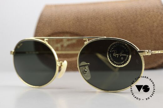 Ray Ban Vintage Oval Bausch&Lomb USA Brille 90er, Größe: small, Passend für Herren und Damen Ray Ban Vintage Oval Bausch&Lomb USA Brille 90er, Größe: small, Passend für Herren und Damen