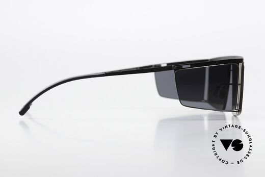 Mykita Helmut Lang HL001 Eckige Brille Mit Seitenscheiben, entspiegelte Sonnengläser (mit 100% UV Protection), Passend für Herren und Damen Mykita Helmut Lang HL001 Eckige Brille Mit Seitenscheiben, entspiegelte Sonnengläser (mit 100% UV Protection), Passend für Herren und Damen