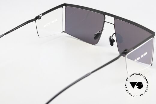 Mykita Helmut Lang HL001 Black Clear Sides Darkgrey, Größe: medium, Passend für Herren und Damen Mykita Helmut Lang HL001 Black Clear Sides Darkgrey, Größe: medium, Passend für Herren und Damen
