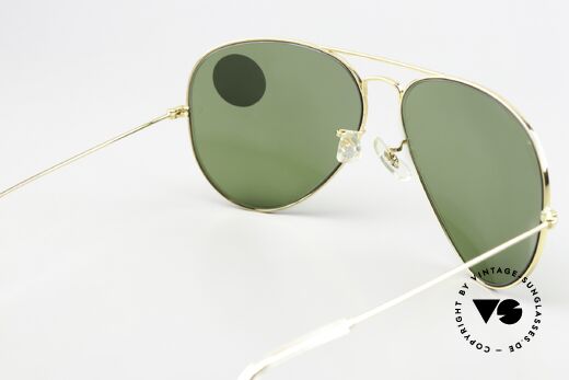 Ray Ban Large Metal II 80er Pilotenbrille RB3 Aviator, KEINE Retromode, sondern ein altes USA-Original, Passend für Herren Ray Ban Large Metal II 80er Pilotenbrille RB3 Aviator, KEINE Retromode, sondern ein altes USA-Original, Passend für Herren