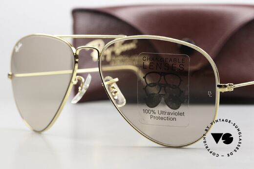 Ray Ban Large Metal Changeable Linsen B&L USA, ungetragen (wie alle unsere vintage 80er Brillen), Passend für Herren und Damen Ray Ban Large Metal Changeable Linsen B&L USA, ungetragen (wie alle unsere vintage 80er Brillen), Passend für Herren und Damen