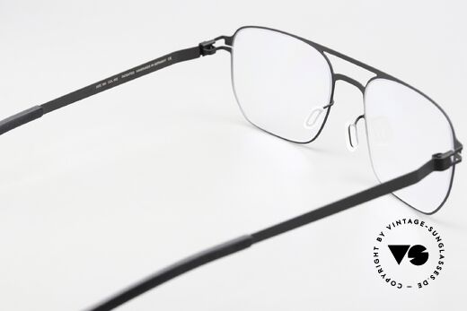 Mykita Rem Men's Brille Doppelbrücke Black, die Fassung ist beliebig verglasbar (optisch / Sonne), Passend für Herren Mykita Rem Men's Brille Doppelbrücke Black, die Fassung ist beliebig verglasbar (optisch / Sonne), Passend für Herren