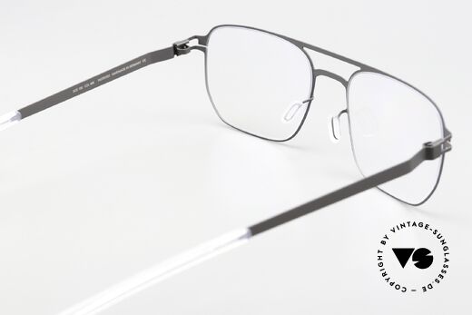 Mykita Rem Men's Metallfassung Storm Grey, die Fassung ist beliebig verglasbar (optisch / Sonne), Passend für Herren Mykita Rem Men's Metallfassung Storm Grey, die Fassung ist beliebig verglasbar (optisch / Sonne), Passend für Herren