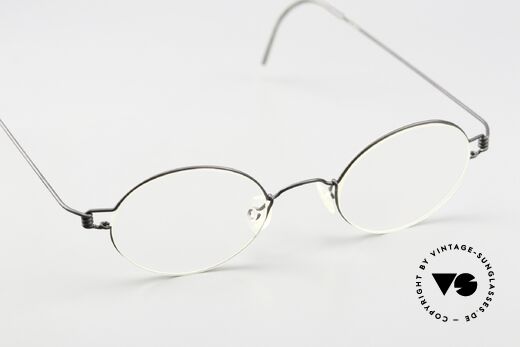 Lindberg Corona 40 Air Titan Rim Runde Titanbrille Aus den 90ern, Kenner wissen um die Besonderheit dieser alten RARITÄT, Passend für Herren und Damen Lindberg Corona 40 Air Titan Rim Runde Titanbrille Aus den 90ern, Kenner wissen um die Besonderheit dieser alten RARITÄT, Passend für Herren und Damen