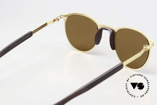 Mykita Mylon Tulip Gold Ebony Brown Siennabrown, die Fassung kann auch optisch verglast werden, Passend für Herren und Damen Mykita Mylon Tulip Gold Ebony Brown Siennabrown, die Fassung kann auch optisch verglast werden, Passend für Herren und Damen