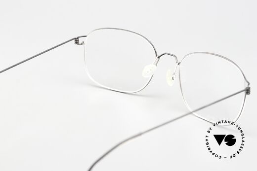 Lindberg Mars 54 Air Titan Rim Titanrahmen Mattschwarz Grau, Größe: medium, Passend für Herren