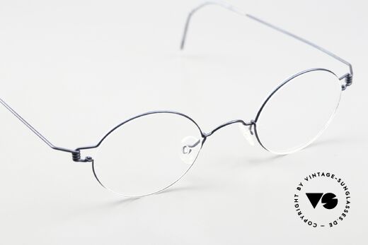Lindberg Corona 42 Air Titan Rim Runde Brille In Dunkelblau Matt, eleganter Rahmen ohne Schrauben, Nieten oder Lötungen, Passend für Herren und Damen Lindberg Corona 42 Air Titan Rim Runde Brille In Dunkelblau Matt, eleganter Rahmen ohne Schrauben, Nieten oder Lötungen, Passend für Herren und Damen