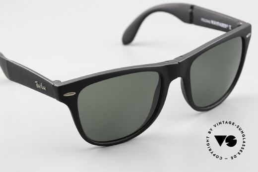 Ray Ban Wayfarer II Folding Faltbare Wayfarer Sonnenbrille, KEINE RETRObrille; ein USA/France ORIGINAL, Passend für Herren Ray Ban Wayfarer II Folding Faltbare Wayfarer Sonnenbrille, KEINE RETRObrille; ein USA/France ORIGINAL, Passend für Herren