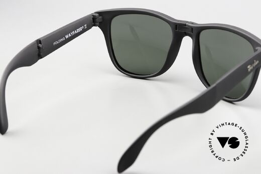 Ray Ban Wayfarer II Folding Faltbare Wayfarer Sonnenbrille, Größe: large, Passend für Herren Ray Ban Wayfarer II Folding Faltbare Wayfarer Sonnenbrille, Größe: large, Passend für Herren