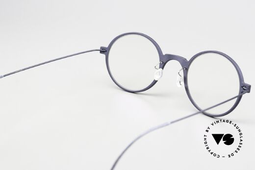 Lindberg 6508 NOW Designerbrille Dunkelblau Rund, ungetragenes Designerstück mit original Lindberg Etui, Passend für Herren und Damen Lindberg 6508 NOW Designerbrille Dunkelblau Rund, ungetragenes Designerstück mit original Lindberg Etui, Passend für Herren und Damen