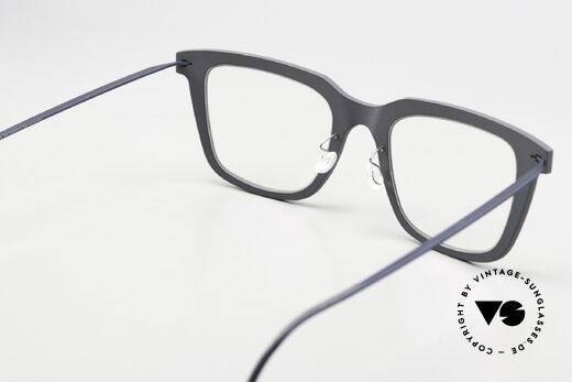 Lindberg 6601 NOW XL Herrenbrille Grau Dunkelblau, ungetragenes Designerstück mit original Lindberg Etui, Passend für Herren Lindberg 6601 NOW XL Herrenbrille Grau Dunkelblau, ungetragenes Designerstück mit original Lindberg Etui, Passend für Herren