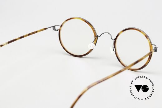 Lindberg Harley Air Titan Rim Runde Brille Damen & Herren, Fassung kann beliebig (optisch / Sonne) verglast werden, Passend für Herren und Damen Lindberg Harley Air Titan Rim Runde Brille Damen & Herren, Fassung kann beliebig (optisch / Sonne) verglast werden, Passend für Herren und Damen