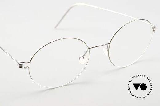 Lindberg Dakota 51 Air Titan Rim Runde Brille Damen Und Herren, Fassung kann beliebig (optisch / Sonne) verglast werden, Passend für Herren und Damen Lindberg Dakota 51 Air Titan Rim Runde Brille Damen Und Herren, Fassung kann beliebig (optisch / Sonne) verglast werden, Passend für Herren und Damen