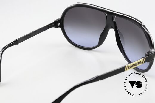 Carrera 5512 2in1 Sonnenbrille Schwarz Grün, keine Retrobrille, sondern ein einmaliges 80er ORIGINAL, Passend für Herren Carrera 5512 2in1 Sonnenbrille Schwarz Grün, keine Retrobrille, sondern ein einmaliges 80er ORIGINAL, Passend für Herren