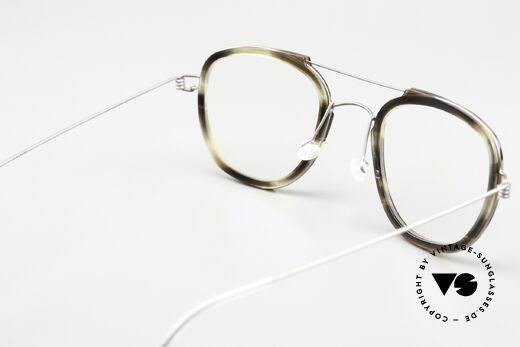 Lindberg William Air Titan Rim Panto Brille Damen & Herren, Fassung kann beliebig (optisch / Sonne) verglast werden, Passend für Herren und Damen