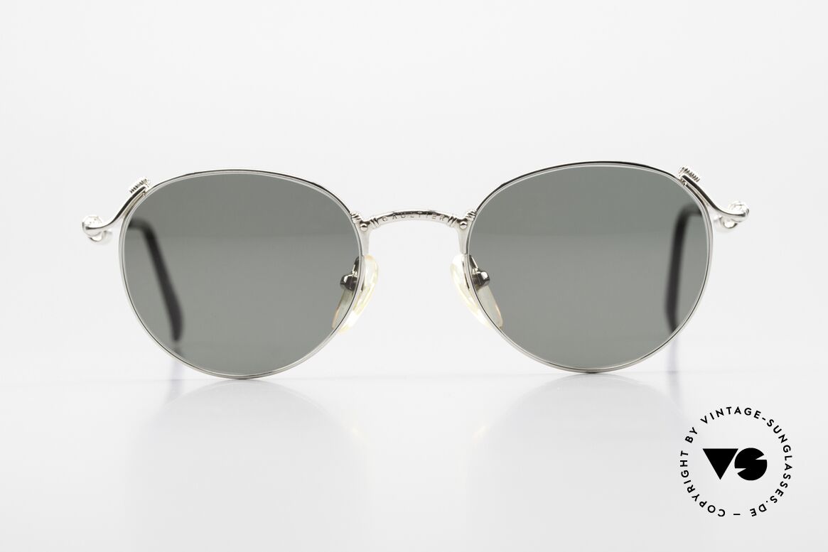 Jean Paul Gaultier 55-5105 Rare 90er Steampunk Brille, seltene Jean Paul Gaultier Designersonnenbrille, Passend für Herren und Damen Jean Paul Gaultier 55-5105 Rare 90er Steampunk Brille, seltene Jean Paul Gaultier Designersonnenbrille, Passend für Herren und Damen