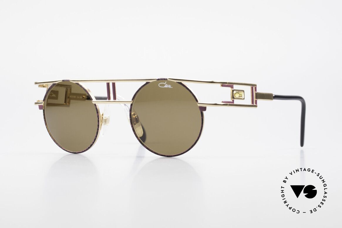 Cazal 958 90er Eurythmics Sonnenbrille, berühmte vintage Cazal Designerbrille von 1991, Passend für Herren und Damen